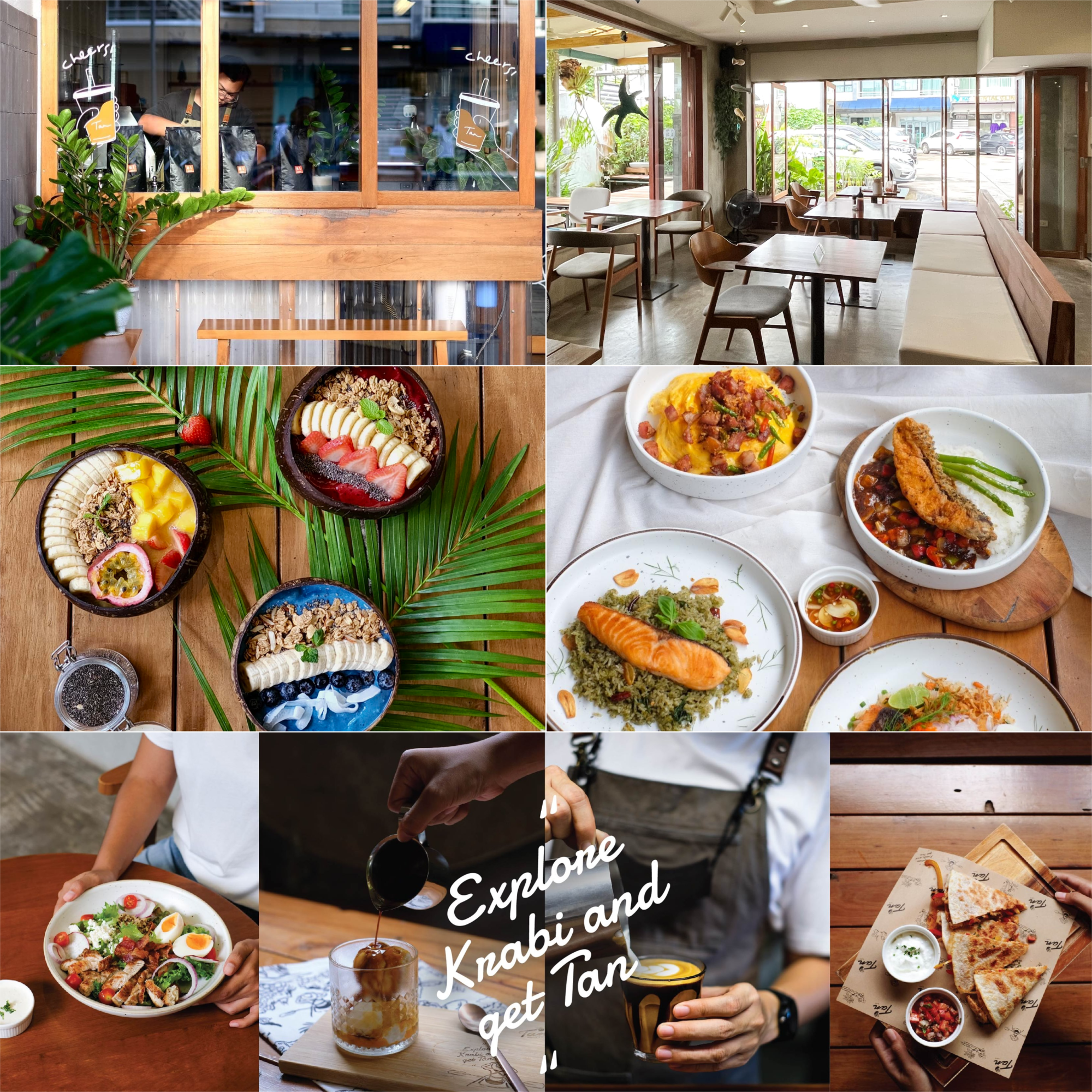 TAN CAFE x JUST FINE