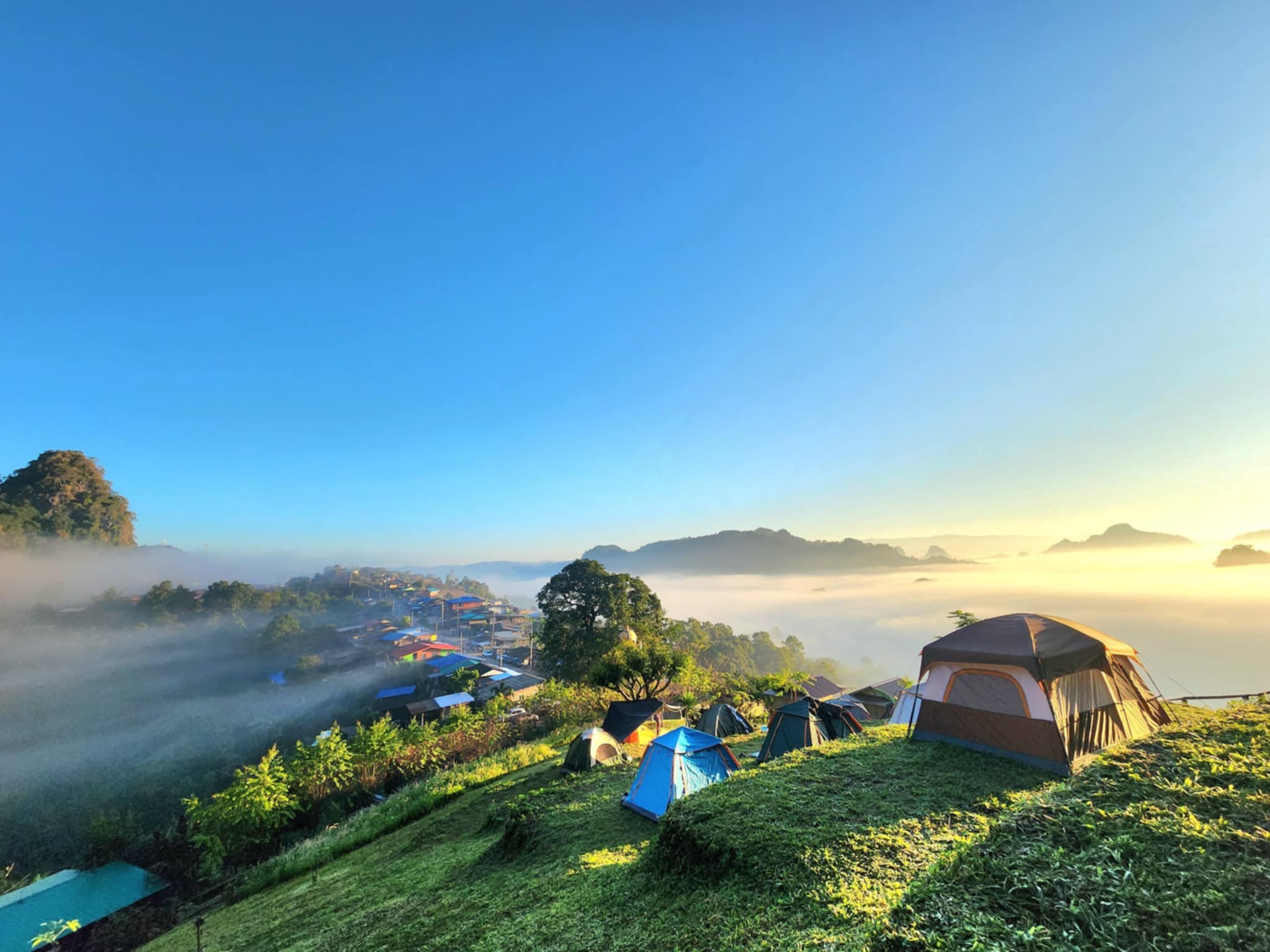ลานกางเต็นท์จ่าทอ&โฮมสเตย์บ้านจ่าโบ่